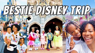 DISNEY WORLD VLOG magic kingdom huge princess room  bippity boppity boutique  baby 1st [upl. by Nyladgam]