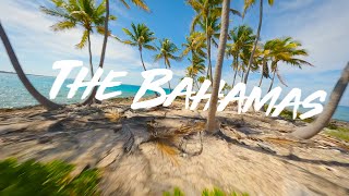 Beautiful Bahamas Yacht Charter via FPV Drone [upl. by Jones]