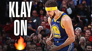 Klay Thompson Scorching 14 THREES vs Bulls 🔥🔥 [upl. by Winfrid]