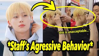 A Staff’s “Agressive” Behavior Towards ENHYPEN’s Sunoo Sparks Anger Among Netizens  Kpop Update [upl. by Irol943]