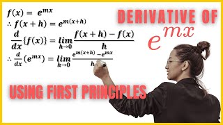 Understanding the Derivative of emx Using First Principles [upl. by Nets456]