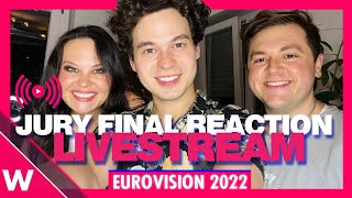 Eurovision 2022 Jury Final Reaction [upl. by Shippee]