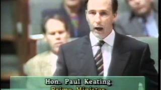 Keating vs Hewson  quotThis man doesnt believe his own policiesquot [upl. by Tolliver584]