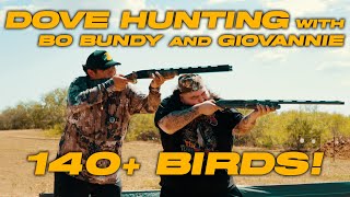 DOVE HUNTING WITH BO BUNDY AND GIOVANNIE  VLOG [upl. by Ailev294]