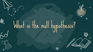 Null hypothesis explained [upl. by Ettennan]