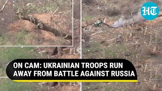 Russian Blitz Makes Ukrainian Soldiers Flee Battlefield Kyivs Army Fire On Own To Foil Escape Bid [upl. by Eirrot]