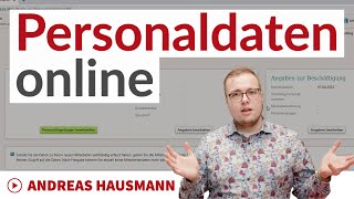 Neue Mitarbeiter in DATEV Unternehmen online anlegen mit DATEV Personaldaten online [upl. by Marpet601]