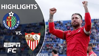 Getafe vs Sevilla  LALIGA Highlights  ESPN FC [upl. by Isiahi]