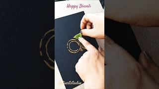 Beautiful Diwali diya  Diwali special painting art shortvideo viralshort creative artist [upl. by Ettennek819]