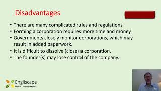 3 Advantages and Disadvantages of Corporations [upl. by Conlee]