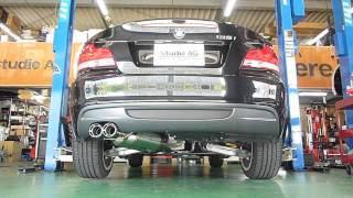 SACLAM BMW E82 135i N54 Turbo SOUND StudieAG マフラー [upl. by Itak]