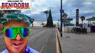 A Festive Transformation Benidorm Prepares for Christmas 2024 [upl. by Siger]