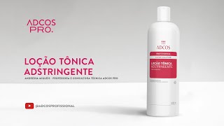 LOÇÃO TÔNICA ADSTRINGENTE CLEAN SOLUTION ADCOS [upl. by Snah]