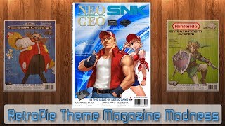 New Magazine Madness RetroPie Theme [upl. by Ynetsed]