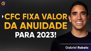 CFC FIXA VALOR DA ANUIDADE PARA 2023 ENTENDA OS NOVOS VALORES [upl. by Leen826]