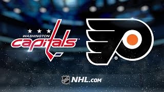 Kuznetsov Backstrom propel Caps past Flyers 41 [upl. by Earla413]