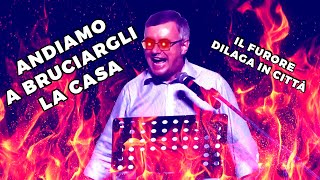 ALESSANDRO BARBERO  ANDIAMO A BRUCIARGLI LA CASA il furore dilaga in città [upl. by Yelyk538]