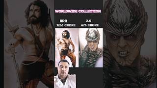 Ram Charan Vs Akshay Kumar worldwide collection ramcharan​ rrr​ leo​ blockbuster​ shorts​ [upl. by Elinad720]