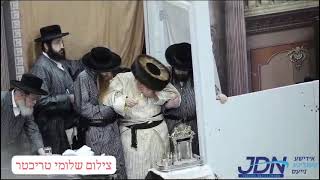 First Night Chanukah 5784 With Toldos Avrohom Yitschok Rebbe [upl. by Glennie336]