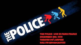 The Police Paris France 12031979 quotTheatre de lEmpirequot FULL FM BROADCAST SHOW [upl. by Jerz]