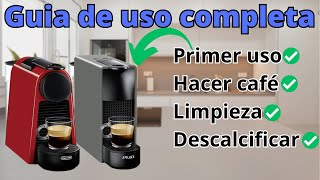 ✅☕ Nespresso ESSENZA MINI TUTORIAL Español ☕✅ [upl. by Yanaj]