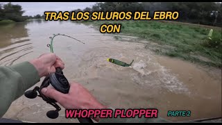 Con el WHOPPER PLOPPER tras los SILUROS del EBRO Parte 2 [upl. by Lletram]