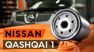 Så byter du oljefilter och motorolja på NISSAN QASHQAI 1 J10 GUIDE AUTODOC [upl. by Medovich]