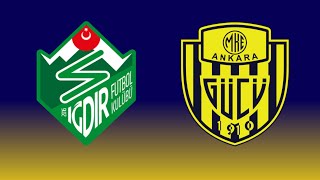 CANLI YAYIN  IĞDIR FK  MKE ANKARAGÜCÜ MAÇ SONU [upl. by Ahar301]