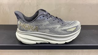 Hoka Clifton 9 BlackSlate  Style Code 1127895BLCKS [upl. by Alag]