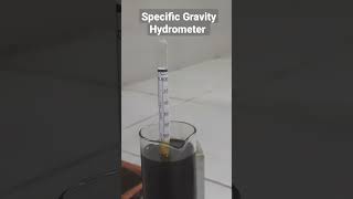 Specific Gravity Hydrometer  Specific Gravity Meter  Density Meter [upl. by Moria]