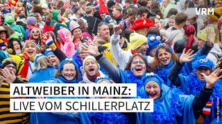 Weiberfastnacht in Mainz Wir sind live dabei [upl. by Candy]