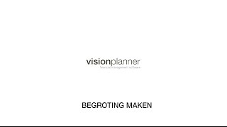 Begroting maken [upl. by Holey]