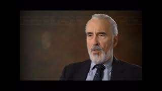 Sir Christopher Lee talks about Sir Ian Mckellen [upl. by Schofield]