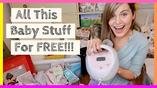 How To Get Tons Of Free Baby Stuff  Hundreds Of Freebies For Pregnant Moms [upl. by Atiral268]