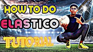 How to do elastico  football skills tutorial  easy skill  viral football skills [upl. by Loreen]