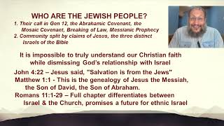 Intro to the Jewish People History amp Divisions for Christians 1 Mottel Baleston Messianic Jewish [upl. by Ailuig]