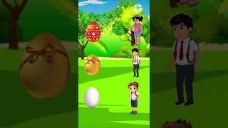 Imli ke egg se bhoot nikala 😃🥰shorts viralcartoon animation [upl. by Brien337]