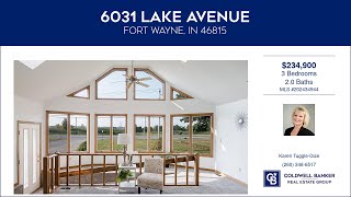 6031 Lake Avenue Fort Wayne Indiana Homes for Sale  wwwcoldwellhomescom [upl. by Eetnom229]