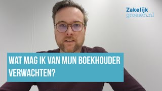 Wat mag je van een boekhouder verwachten [upl. by Notselrahc]