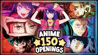 TOP ANIME OPENINGS QUIZ  150 ICONIC OPENINGS [upl. by Valentine186]