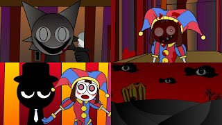 Digital Circus  House of Horrors Season 9  Part 1 FNF Animation [upl. by Ardnoik]