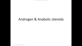 Androgens AND anabolic steroids [upl. by Alael]