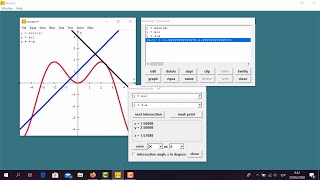 Tutorial Winplot 3 Hallar Puntos de interseccion Grafica 2D Español [upl. by Angle]