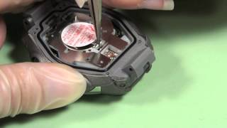 How to Change a CTL1616 Rechargeable Watch Battery in a Casio GShock [upl. by Yssac357]