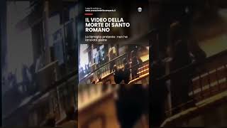 Omicidio di Santo Romano a San Sebastiano al Vesuvio  il video delle telecamere di sorveglianza [upl. by Nagud]