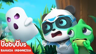 Tolong Itu Hantu  Super Panda  Tim Penyelamat Super  Kartun Anak  BabyBus Bahasa Indonesia [upl. by Hemingway869]