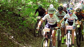 MTBBundesliga XC 2018 in Heubach Elite Women [upl. by Morganne]