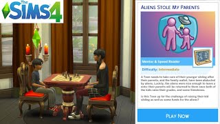 Bella Goth was abducted by aliens in this Sims 4 Scenario [upl. by Alak150]