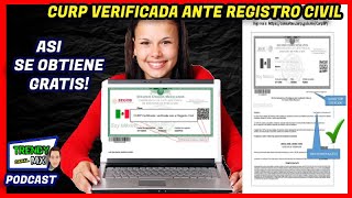 ASI PUEDES VERIFICAR TU CURP PODCAST [upl. by Attehcram]