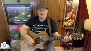 261b  Same Old Lang Syne  Dan Fogelberg vocal amp acoustic guitar cover amp chords [upl. by Arad]